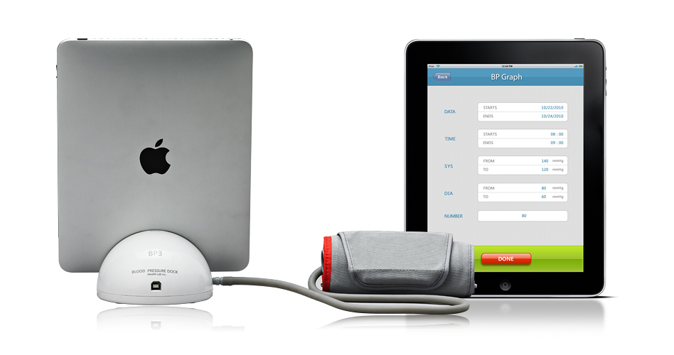iHealth BP3 - blodtrycksmätare för iPad